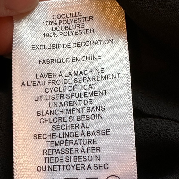 Laundry By Shelli Segal  Blue Cheetah Chiffon Sheer Mini Dress Tie On Neck - Picture 12 of 15